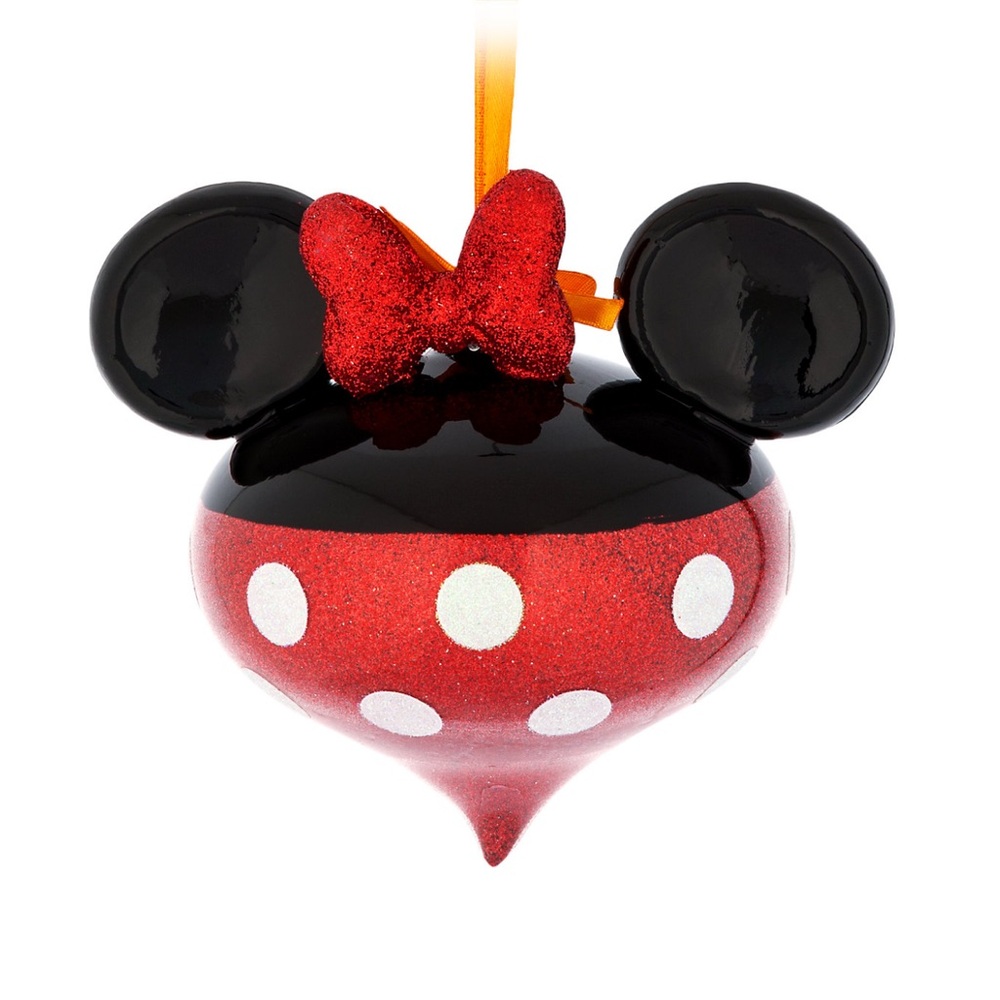 Disney Red and Black Minnie Mouse Ornament